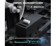 Attack Shark R5Ultra UltralightCarbon 8kHz/42kDPI PAW3950MAX Omron biała - 1472676 - zdjęcie 7